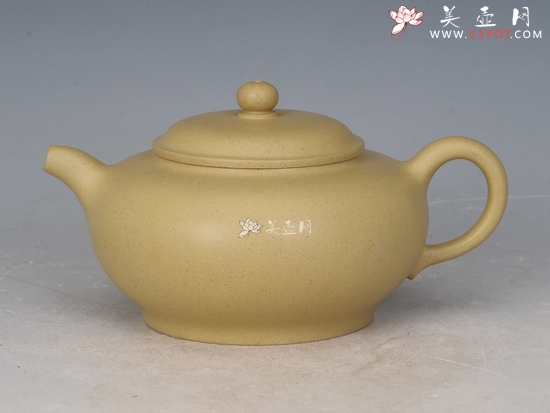 紫砂壶图片：本山绿泥小品  160cc - 美壶网